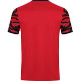 JAKO Shirt Animal Korte Mouwen Rood-Zwart