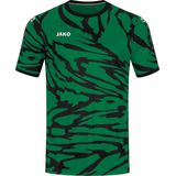 JAKO - Animal - Sportshirt - Groen/Zwart - 100% Gerecycled Polyester