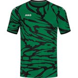 JAKO - Animal - Sportshirt - Groen/Zwart - 100% Gerecycled Polyester