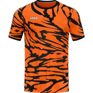 JAKO Shirt Animal Korte Mouwen Oranje-Zwart