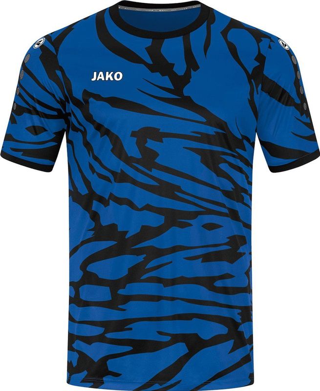 JAKO - Animal - Sportshirt - Royal-Zwart - 100% Gerecycled Polyester
