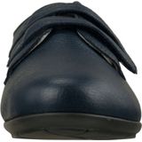 Natural Feet - Instappers - Blauw - Leer - Velcro Sluiting