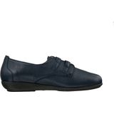 Natural Feet - Instappers - Blauw - Leer - Velcro Sluiting