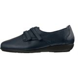 Natural Feet - Instappers - Blauw - Leer - Velcro Sluiting