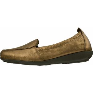 Natural Feet - Aurelia - Slipper - Metallic - Hertenleer - Elastieken