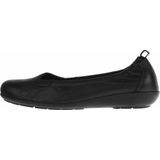 Natural Feet - Ballerina Johanna - Ballerina - Zwart - Hertenleer