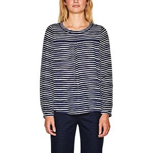 ESPRIT Damesblouse, meerkleurig (navy 2 401), 34