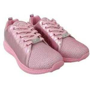 Plein Sport Vrouwen Roze Blush Polyester Runner Gisella Sneakers Schoenen