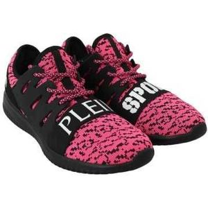 Plein Sport, Schoenen, Dames, Roze, 37 EU, Polyester, Stijlvolle Roze Sportieve Sneakers