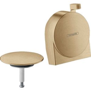 Hansgrohe Exafill Exafill S afbouwdeel v. badafvoer-, overloop- en vulcombinatie brushed bronze