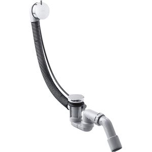 Hansgrohe Flexaplus complete set vo/normale baden brushed black chrome 58150340