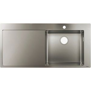 Hansgrohe Spoelbakken - S715-F450 inbouwspoelbak, roestvrij staal 43306800