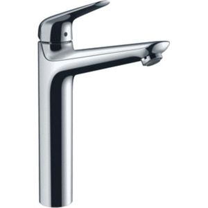 hansgrohe Waterbesparende kraan Novus (uitloop hoogte 230 mm met trekstangen afvoer) chroom