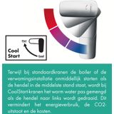 Hansgrohe Wastafelkraan Logis E 100 Coolstart Chroom