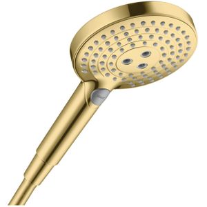 hansgrohe Douchekop Raindance Select S 120 (regendouche, 3 straalsoorten), gepolijst goud-look