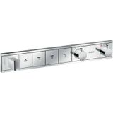 Hansgrohe - RainSelect - Unterputzarmatur für 4 Verbraucher, verchromt 15357000