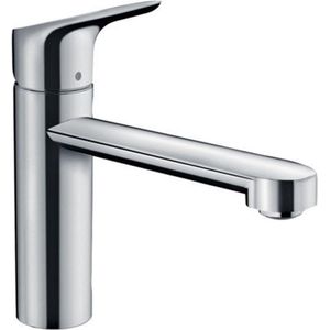 Hansgrohe Focus 1-gats keukenmengkraan 120 m. 360° draaibare uitloop chroom 71816000