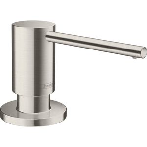 Zeepdispenser inbouw keuken, afwasmiddeldispenser keuken, zeepdispenser voor spoelbak met verlengslang van boven vullen (maat: goud