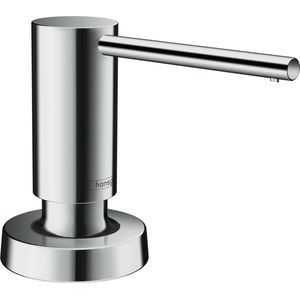 Quadri Swindon Luxe Inbouw Zeepdispenser mat zwart van boven navulbaar 1208957213