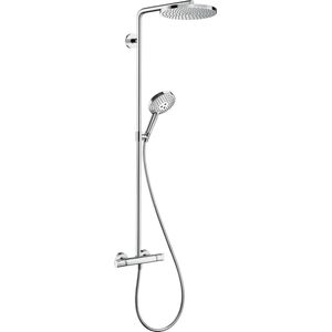 Hansgrohe Raindance Select S Showerpipe 240 1jet PowderRain met Thermostaat Chroom