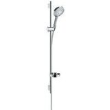 Hansgrohe Raindance Select S Doucheset 120 3jet PowderRain met Unica'S Puro Glijstang 90 cm Chroom