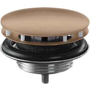 Hansgrohe Universeel afvoerplug voor wastafel/bidet mat zwart - 50001670