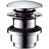 Axor Ablaufventil, Push-Open, mit Überlaufloch, - Hansgrohe