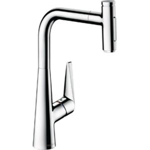 Hansgrohe HG Spültischmischer 300 Talis Select M51 Ausziehbrause 2jet sBox edelstahl-optik, 73867800