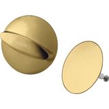 hansgrohe Flexaplus afbouwdeel E afvoer- en overloopgarnituur Polished Gold Optic, 58185990