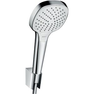 Hansgrohe Handdouche Myselect E Variojet 100mm 3 Stralen Chroom/wit