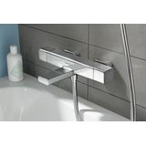 hansgrohe Ecostat E badthermostaat opbouw chroom
