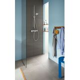 Hansgrohe Ecostat E douchekraan thermostatisch met koppelingen chroom 15773000