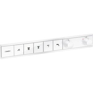 Hansgrohe RainSelect afbouwdeel voor inbouw douchekraan thermostatisch voor 5 functies 66.9x90cm mat wit 15384700