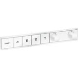 Hansgrohe RainSelect afbouwdeel voor inbouw douchekraan thermostatisch voor 4 functies 59.8x90cm mat wit 15382700