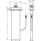 Hans Grohe Hg Sbox Badrand - Tegelrand Basisset