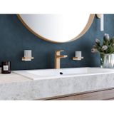 hansgrohe Metropol ééngreeps wastafelmengkraan 110 met afvoerplug Brushed Bronze