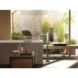 Metropol - Wannenarmatur, Bodenmontage, schwarz chrom gebürstet 32532340 - Hansgrohe