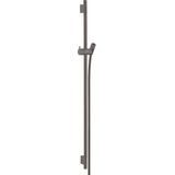 hansgrohe Unica S Puro glijstang 90 cm met doucheslang Brushed Black Chrome, 28631340