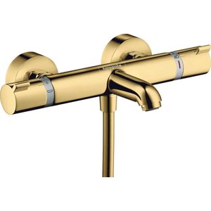 Hansgrohe Ecostat Comfort badkraan thermostatisch met omstel met koppelingen polished gold 13114990