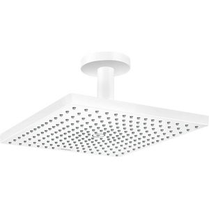 Hansgrohe Raindance E hoofddouche 30 cm met plafondarm, matwit