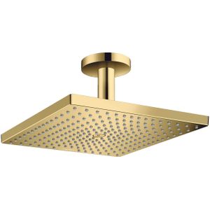 hansgrohe Raindance E hoofddouche 300 1jet met plafondaansluiting Polished Gold Optic, 26250990