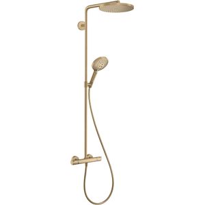 Hansgrohe Raindance Select Regendoucheset - thermostaat - hoofddouche 24cm - brushed bronze (brons) 27633140