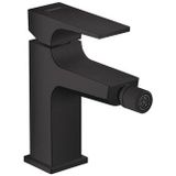 Hansgrohe Metropol Bidetmischer mit Handgriff, Push-Open Spundloch, Mattschwarz (32520670)