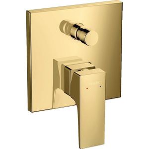 hansgrohe Badkraan metropool, inbouw eengreepsmengkraan, gepolijst gouden look