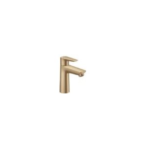 hansgrohe Talis E Einhebel-Waschtischmischer 110 mit Zugstangen-Ablaufgarnitur Brushed Bronze, 71710140