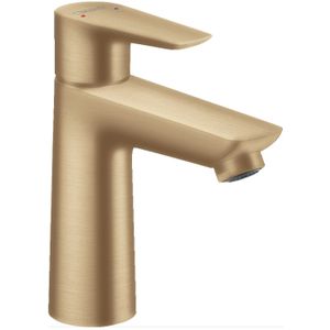 hansgrohe Talis E ééngreeps wastafelmengkraan 110 CoolStart met trekwaste Brushed Bronze