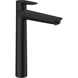 Hansgrohe Talis E 240 verhoogde wastafelkraan mat zwart