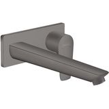 Hansgrohe Talis E inbouw wastafelkraan brushed black chrome