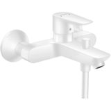 Hansgrohe Talis E badkraan met omstel met koppelingen mat wit 71740700