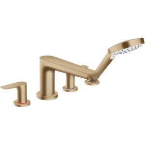 Hansgrohe Talis 4-gats badrandkraan Brushed Bronze